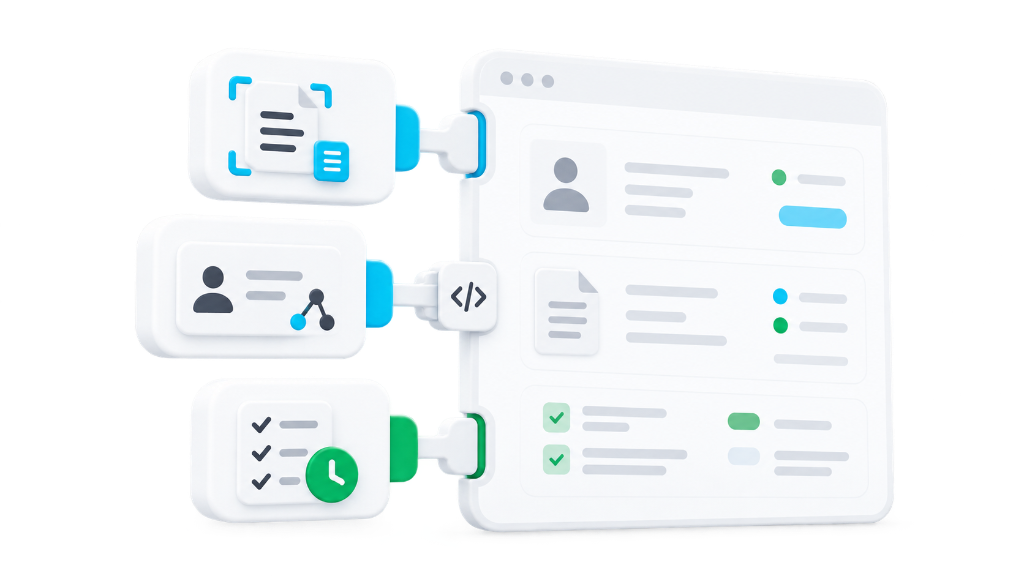 Orbit APIs connecting healthcare modules into partner products and workflows.