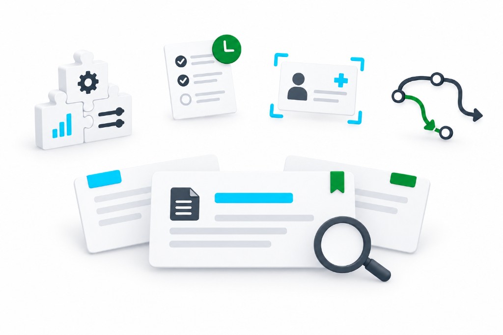 Automation resources — guides, workflows, profiles, and search tools for healthcare administration.