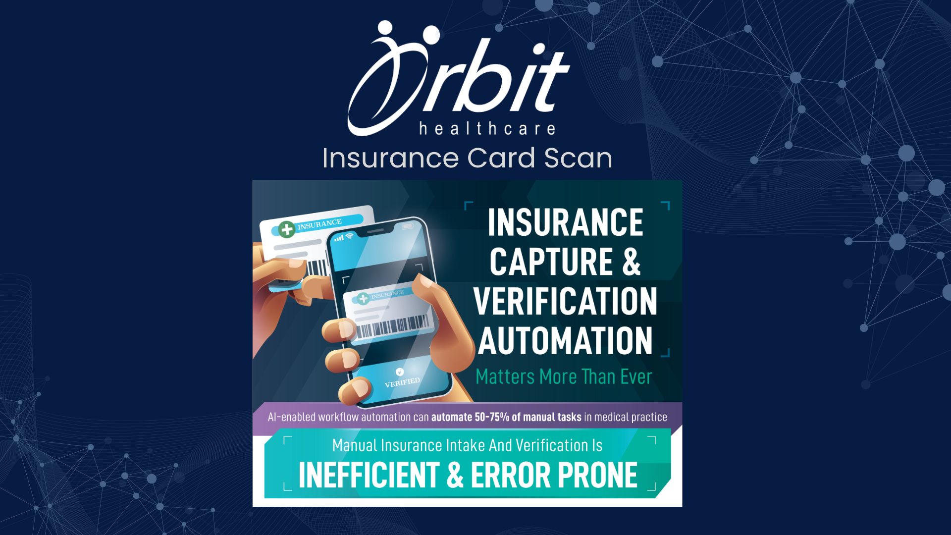 insurance card scan orbit healthcare